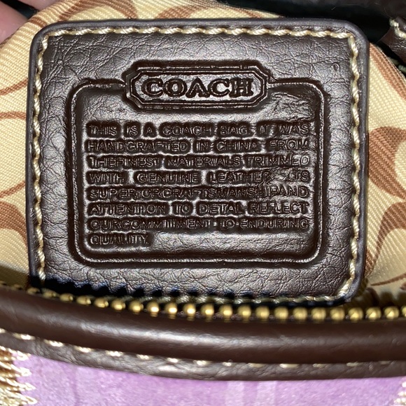 Coach patchwork purse - Picture 3 of 8